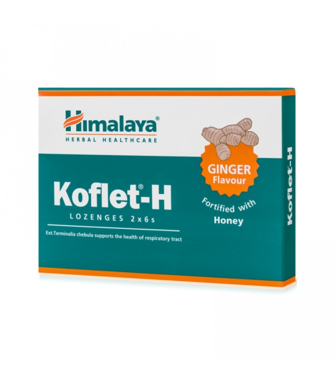 Koflet ghimbir 12cp - HIMALAYA HERBAL