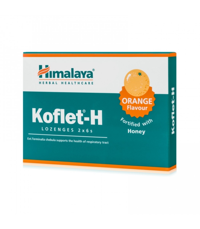 Koflet portocale 12cp - HIMALAYA HERBAL