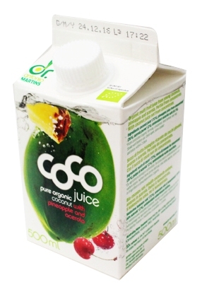 Apa cocos ananas cirese acerola GreenCoco 500ml - DR ANTONIO MARTINS