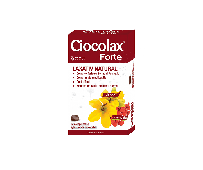 Ciocolax forte 20cp - SOLACIUM PHARMA