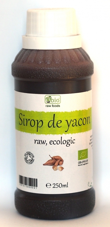 Sirop yacon indulcitor raw bio 250ml - OBIO