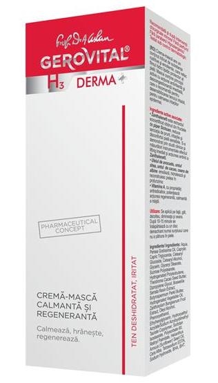 Crema masca calmanta regeneranta 50ml - GEROVITAL H3 DERMA+