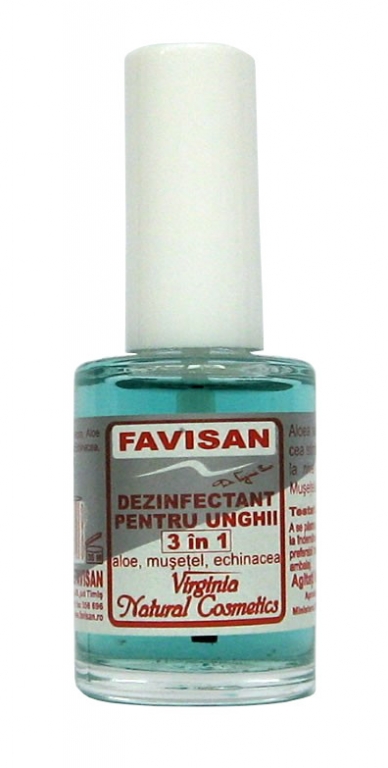Dezinfectant unghii 3in1 Virginia 14ml - FAVISAN