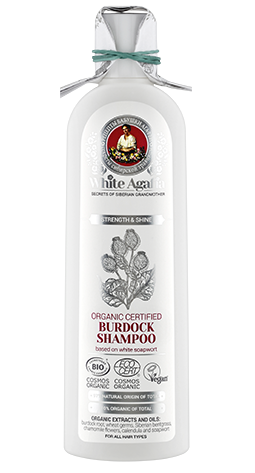 Sampon consolidare stralucire brusture 280ml - WHITE AGAFIA
