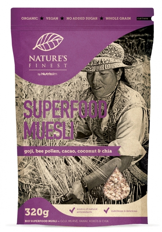 Musli superfood eco 320g - NUTRISSLIM