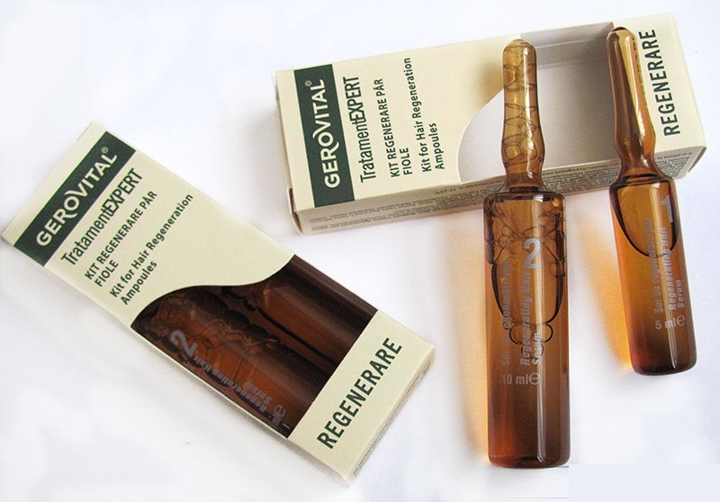 Kit Regenerare par fiole 5ml+10ml - GEROVITAL TRATAMENT EXPERT