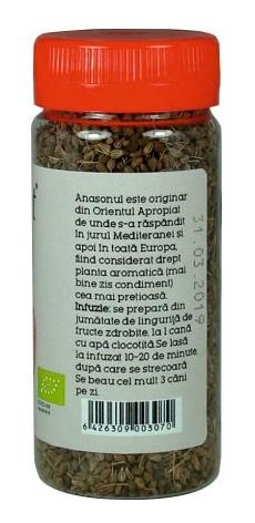 Condiment anason seminte bio 50g - PRONAT
