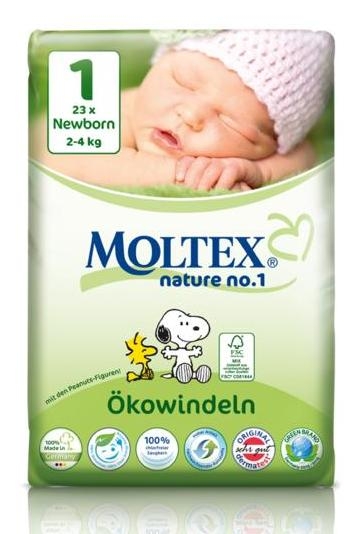 Scutece naturale nr1 mini {2~4kg} 23b - MOLTEX