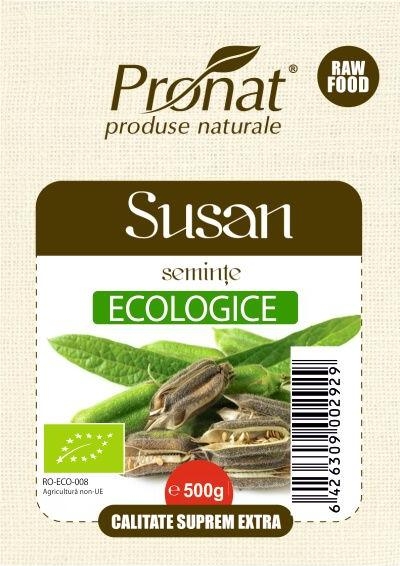 Seminte susan decorticat eco 500g - PRONAT