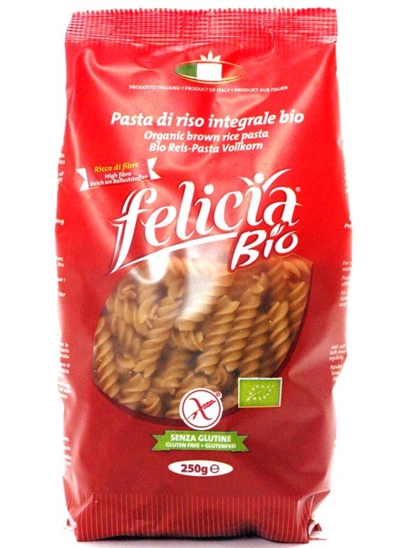 Paste fusilli orez integral bio 250g - FELICIA