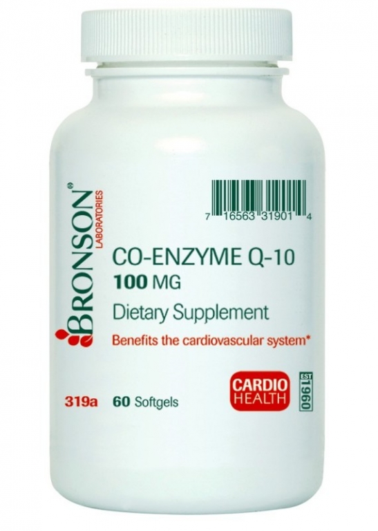 Coenzima Q10 100mg 60cps - BRONSON