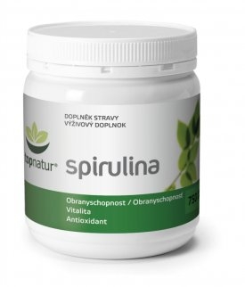 Spirulina 200mg raw bio 750cp - TOPNATUR