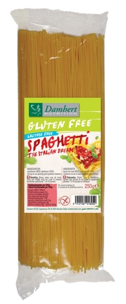 Paste spaghete porumb orez 250g - DAMHERT NUTRITION