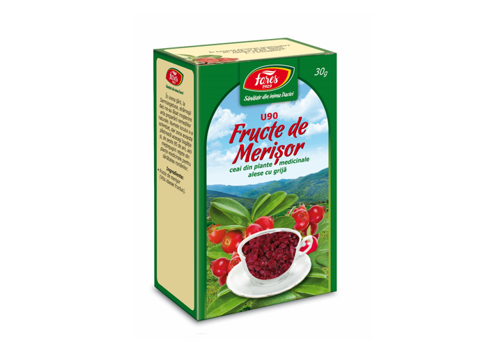 Ceai merisoare fructe 30g - FARES