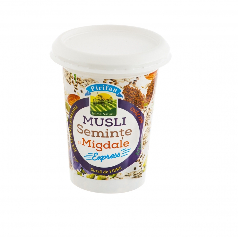 Musli seminte migdale express 85g - PIRIFAN