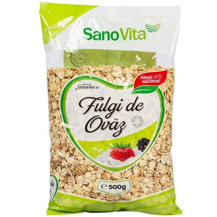 Fulgi ovaz 500g - SANOVITA