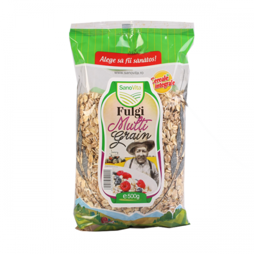 Fulgi cereale integrale 500g - SANOVITA