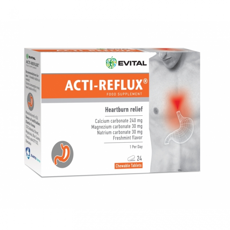 Acti reflux 24cp - EVITAL