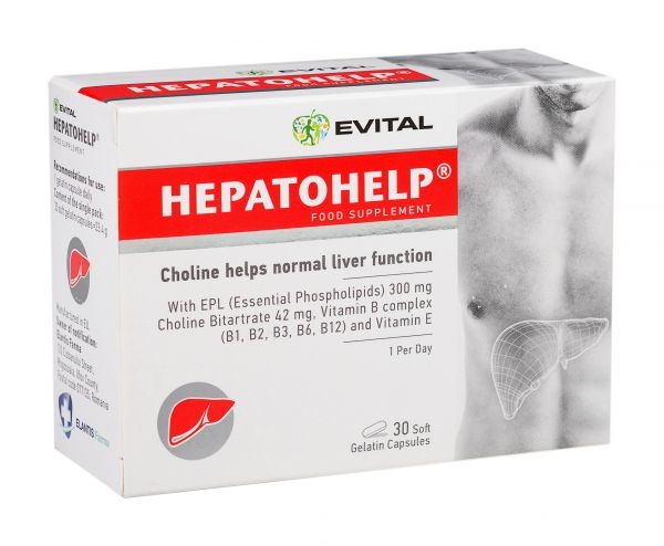 Hepatohelp 30cps - EVITAL
