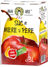 Suc mere pere fara zahar 3L - ANA ARE