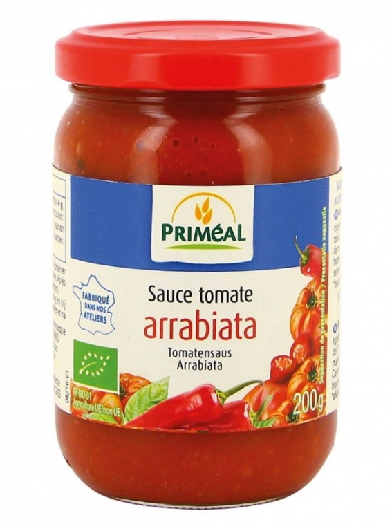 Sos tomat Arrabbiata eco 200g - PRIMEAL