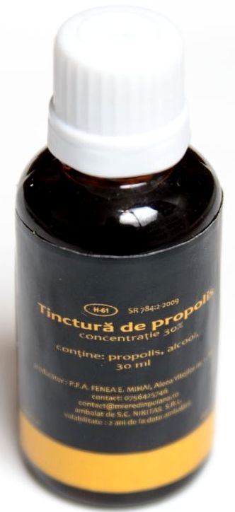 Tinctura propolis 30% 30ml - MIERE DIN POIANA