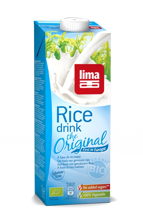 Lapte orez simplu original bio 1L - LIMA