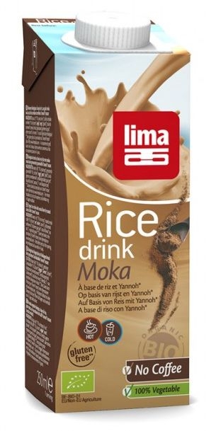Lapte orez moka bio 250ml - LIMA
