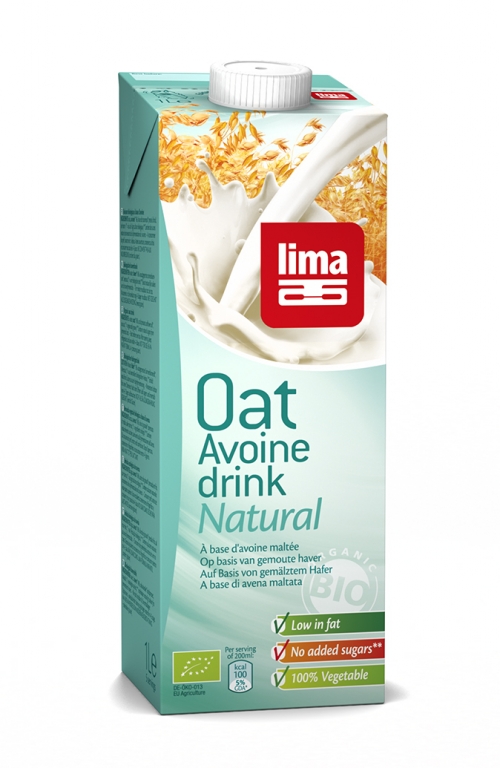 Lapte ovaz simplu bio 1L - LIMA