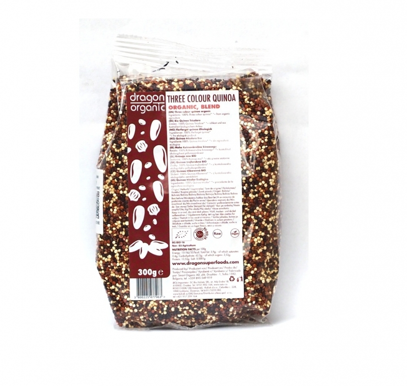 Quinoa tricolora boabe bio 300g - SMART ORGANIC