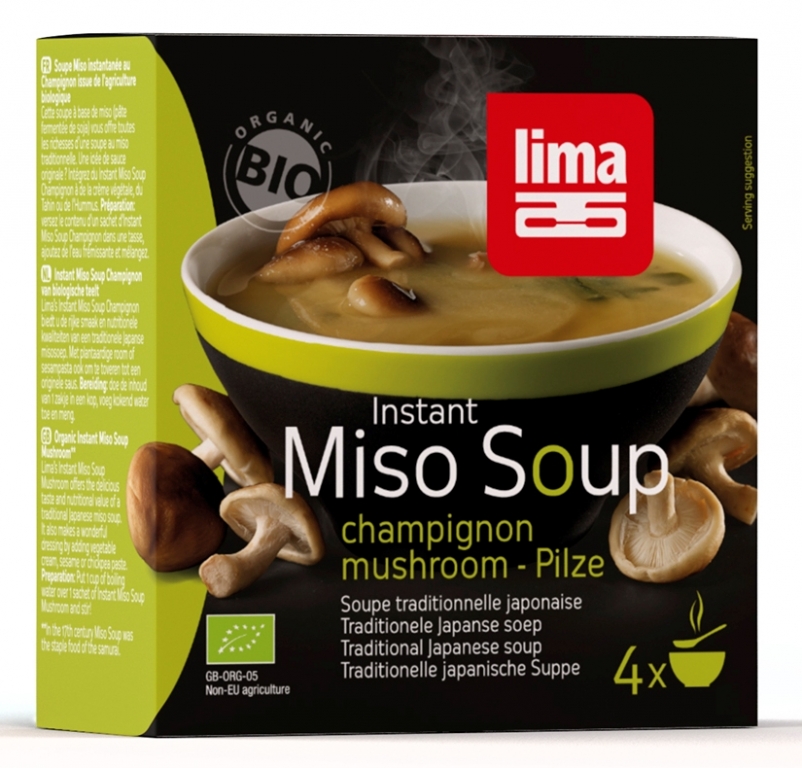 Supa miso ciuperci plic eco 4x10g - LIMA