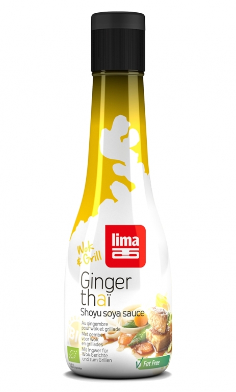 Sos soia shoyu ginger thai bio 200ml - LIMA