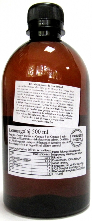 Ulei seminte in 500ml - VUKO TRADE