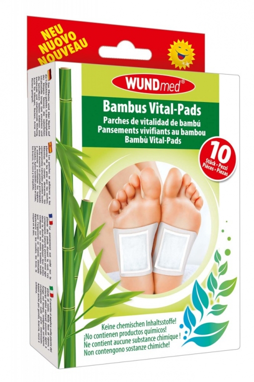 Plasturi revitalizanti bambus {6x8cm} 10b - WUNDMED