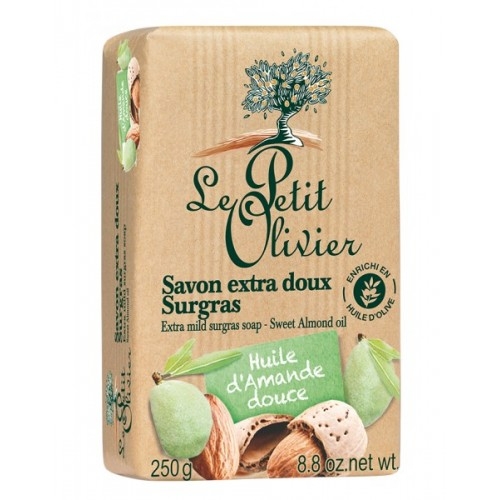 Sapun extra moale ulei migdale dulci 250g - LE PETIT OLIVIER