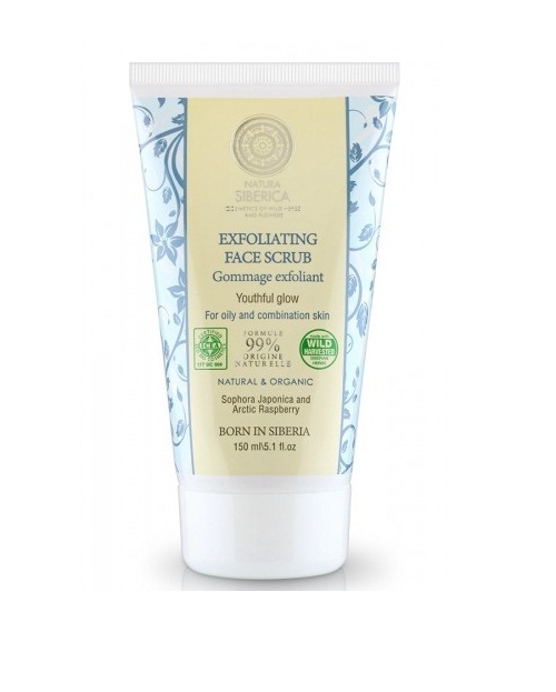 Scrub facial exfoliant ten gras mixt 150ml - NATURA SIBERICA