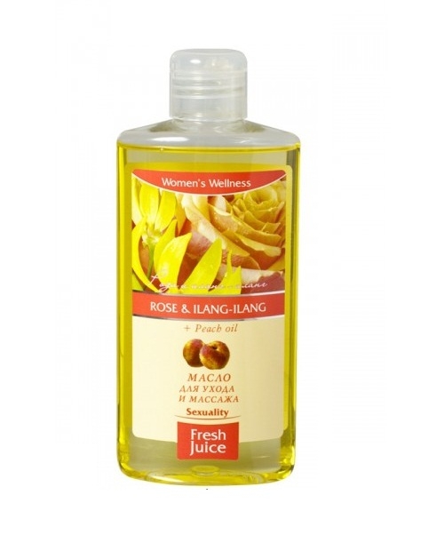 Ulei corp piersica trandafir ylang ylang 150ml - FRESH JUICE