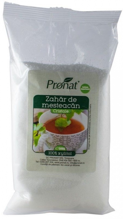 Xylitol mesteacan cristalizat 500g - PRONAT