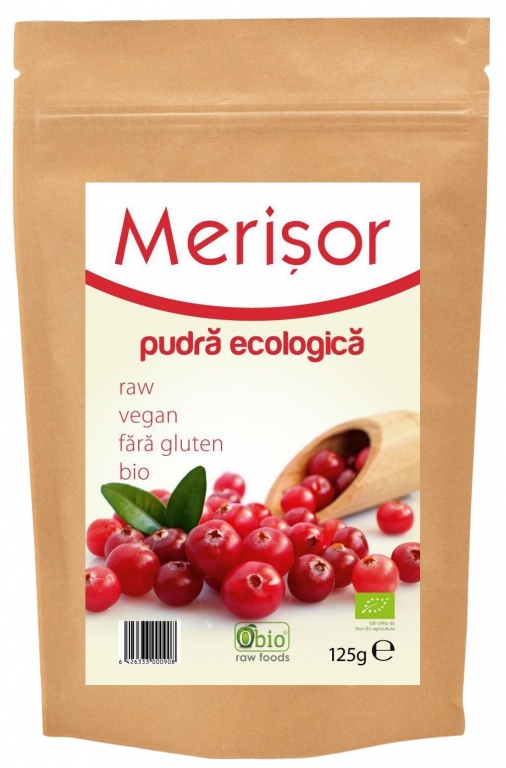 Pulbere merisor bio 125g - OBIO