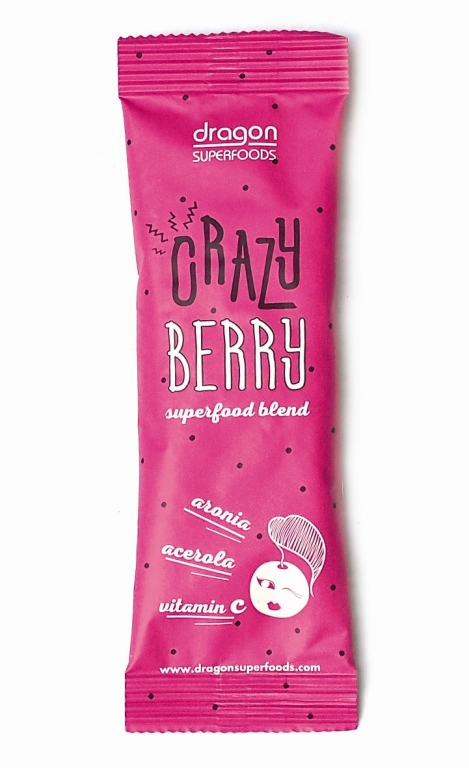 Pulbere mix crazy berry raw bio 10g - DRAGON SUPERFOODS