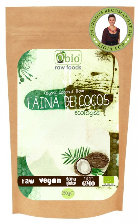 Faina cocos raw bio 250g - OBIO