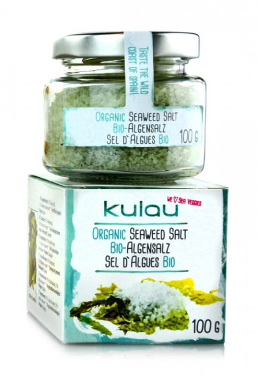 Sare mare cu alge bio 100g - KULAU