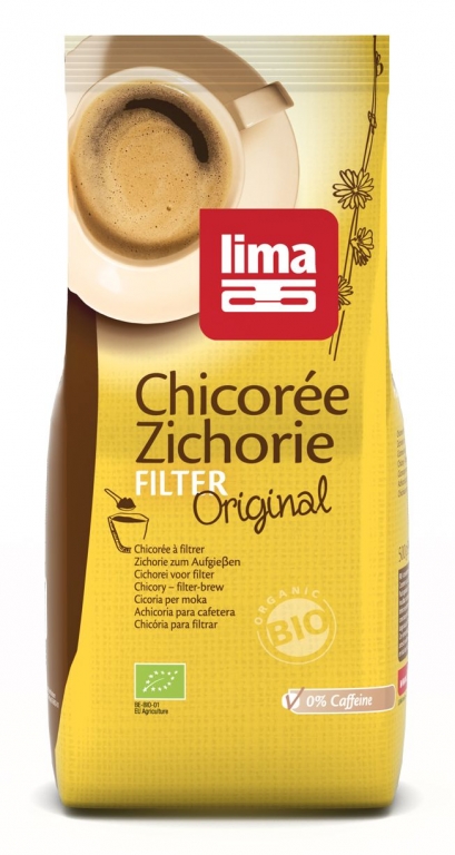 Cafeluta macinata cicoare bio 500g - LIMA