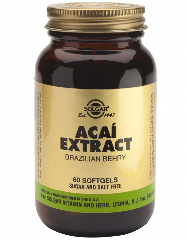 Acai extract 60cps - SOLGAR