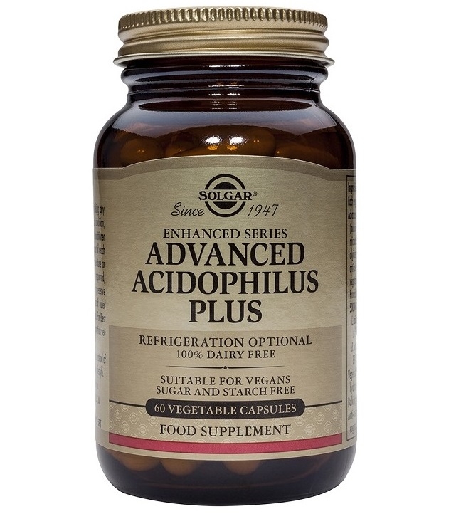 Advanced Acidophilous plus 60cps - SOLGAR