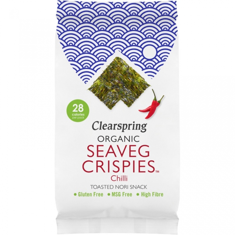 Snack alge nori chilli eco 4g - CLEARSPRING