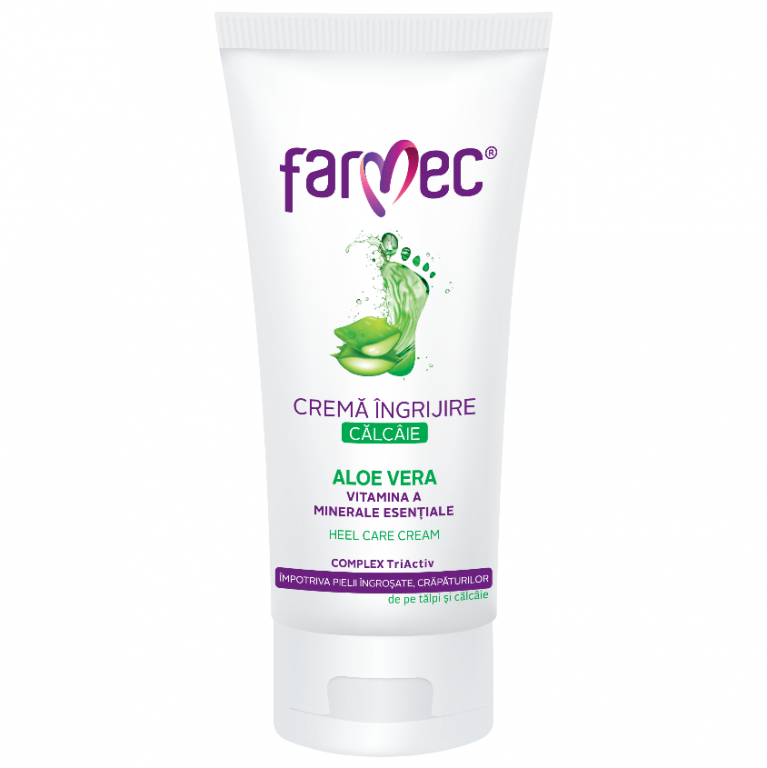 Crema ingrijire calcaie aloe vera 100ml - FARMEC