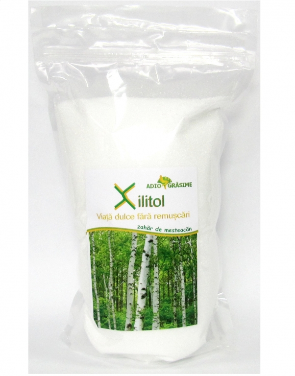 Xylitol mesteacan cristalizat 1kg - ADIO GRASIME
