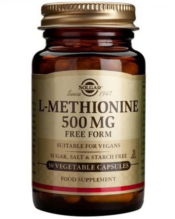 Lmetionina 500mg 30cps - SOLGAR