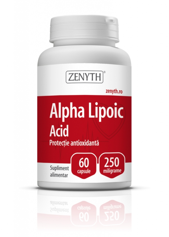 Acid alfa lipoic 250mg 60cps - ZENYTH
